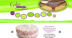 Desktop Screenshot of cakeconcepts.co.nz